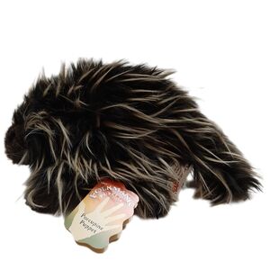 🍒 New - FOLKMANIS Porcupine Stage Hand Puppet Realistic Plush Soft Kids Toy